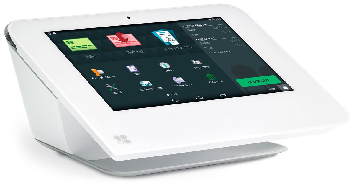 lite Valley Credit Union Clover Mini POS Station